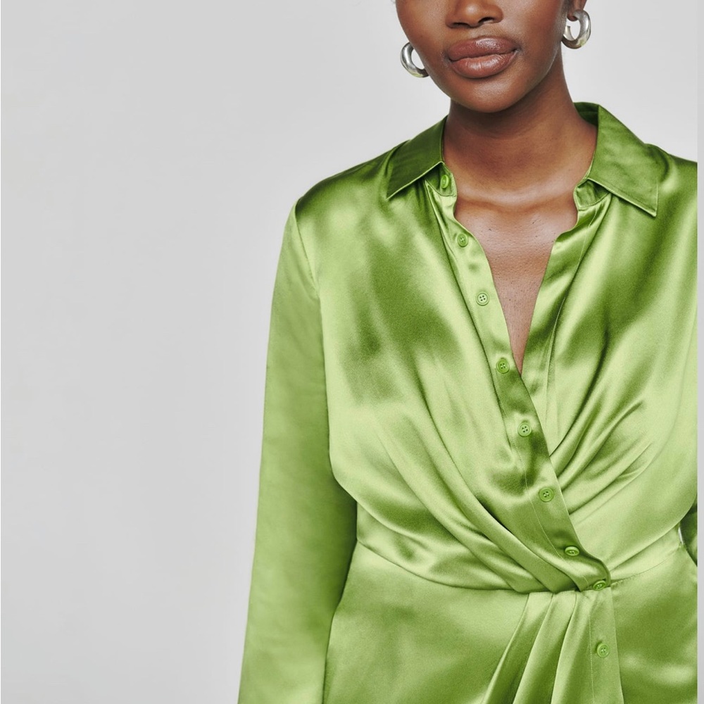 Alaine Silk Dress - Reformation - Brand New 0 - Picture 3 of 7